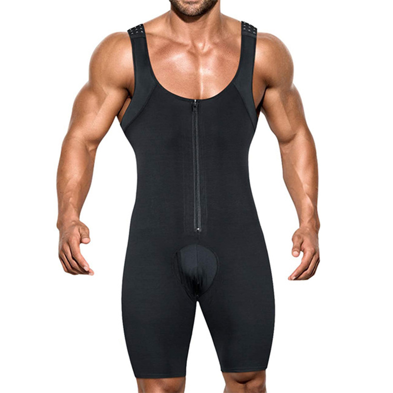 Shapewear Bodysuit Firm - Men's Shapewear Bodysuit Full Body Shaper
