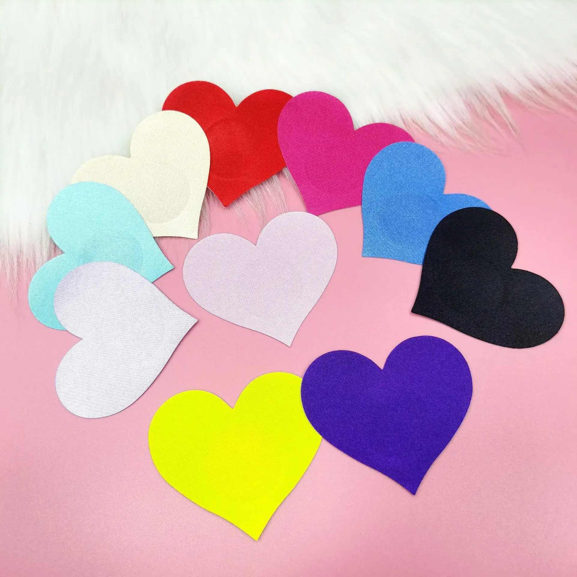 10 Colors Disposable Poly Sati - Nipple Cover Pasties review and price