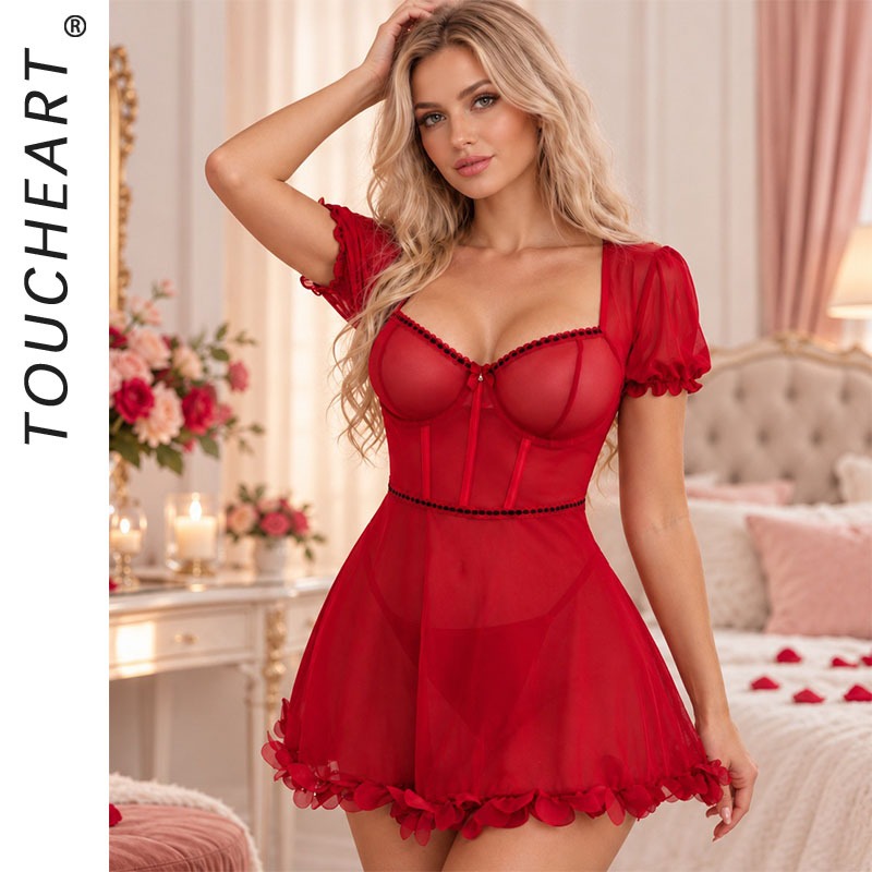 Toucheart Nightgown Set Women  - Babydoll Chemise Night review and price